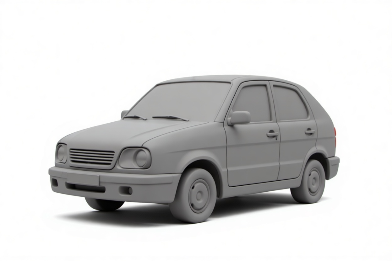 Suzuki Alto 1990 Model free 3D printable STL