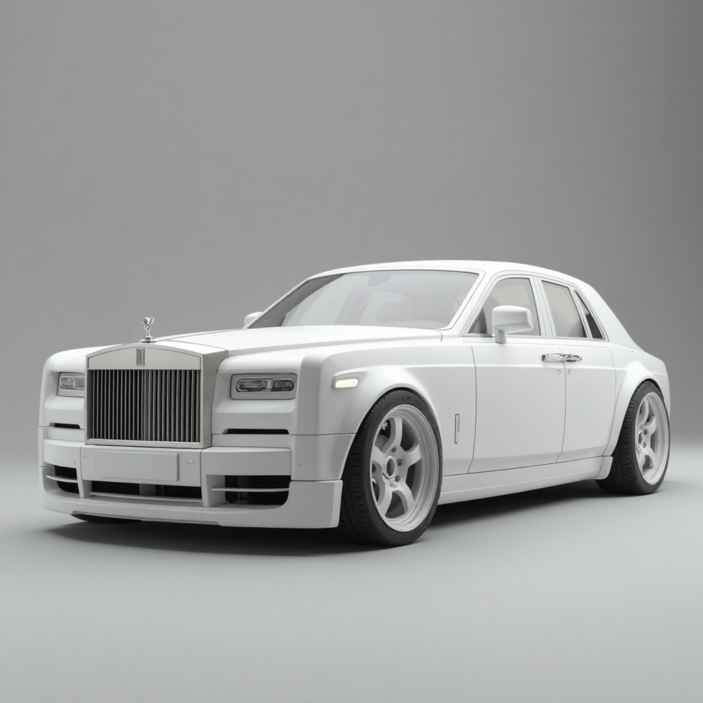 Rolls-Royce Phantom Model free 3D printable STL