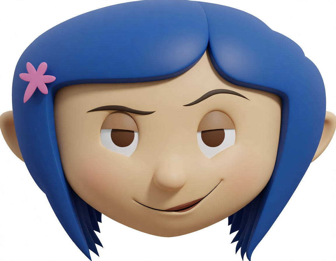 Coraline Jones Bust free 3D printable STL