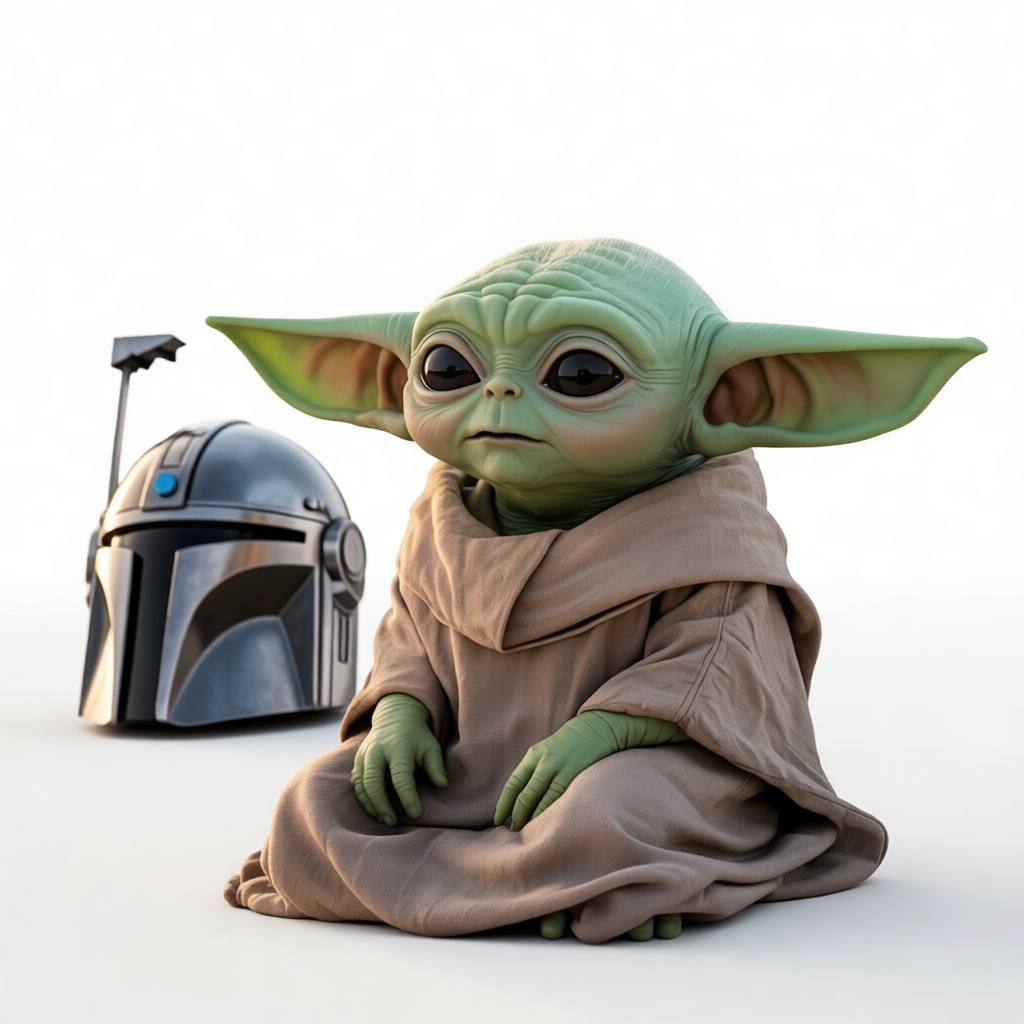 Grogu Figurine free 3D printable STL