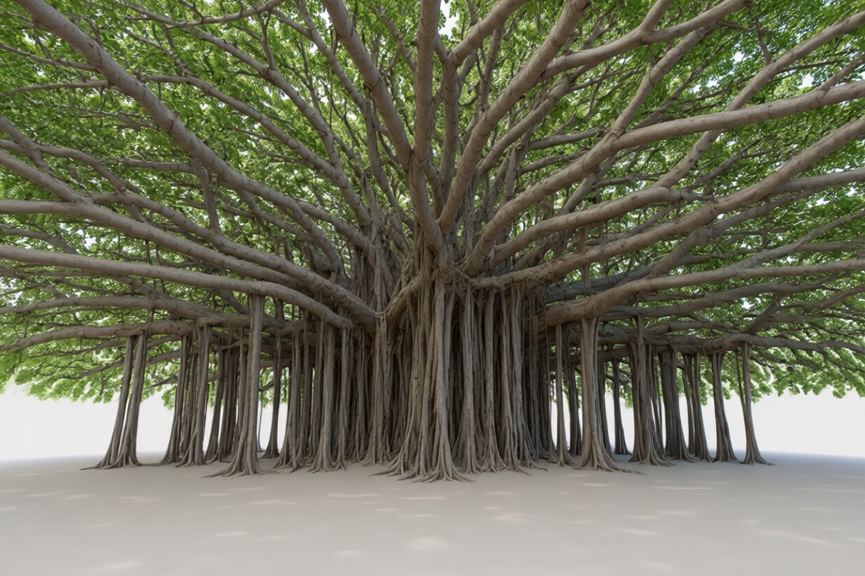 Banyan Tree Model free 3D printable STL