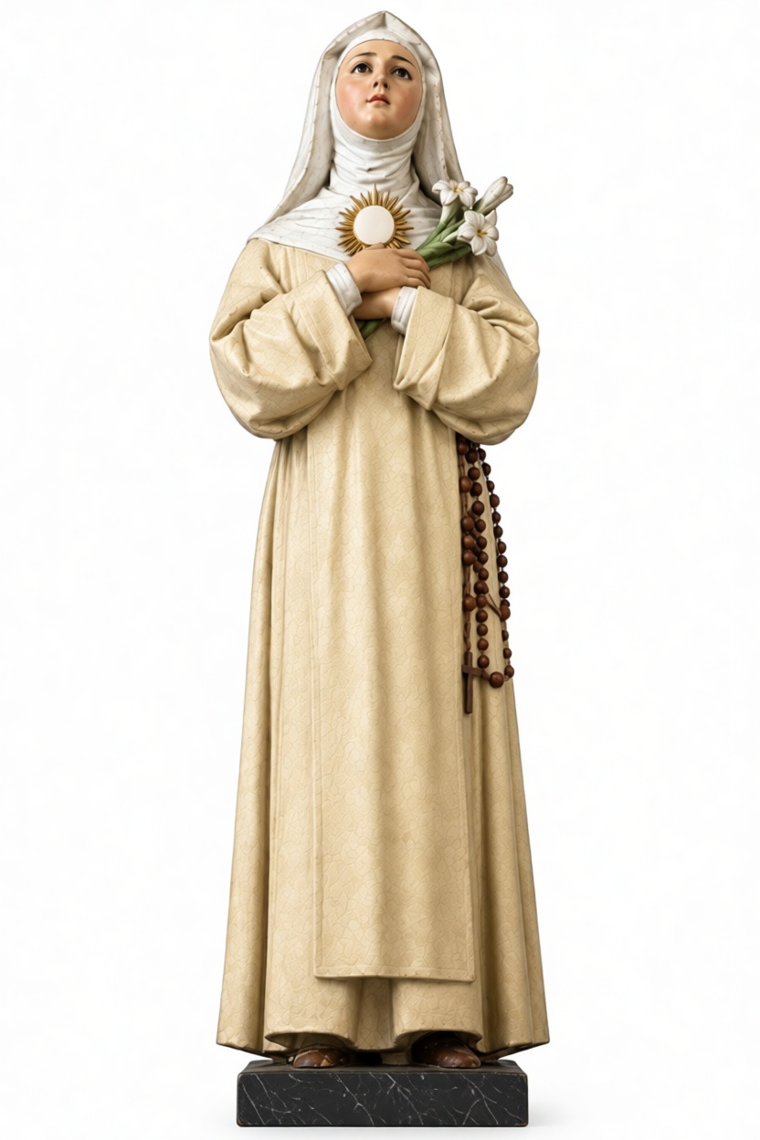 St. Therese Statue free 3D printable STL