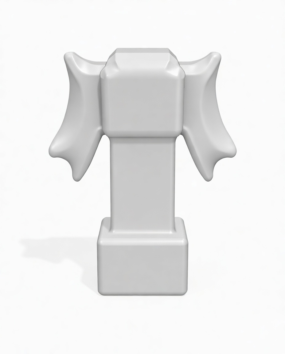 Elephant Chess Knight free 3D printable STL