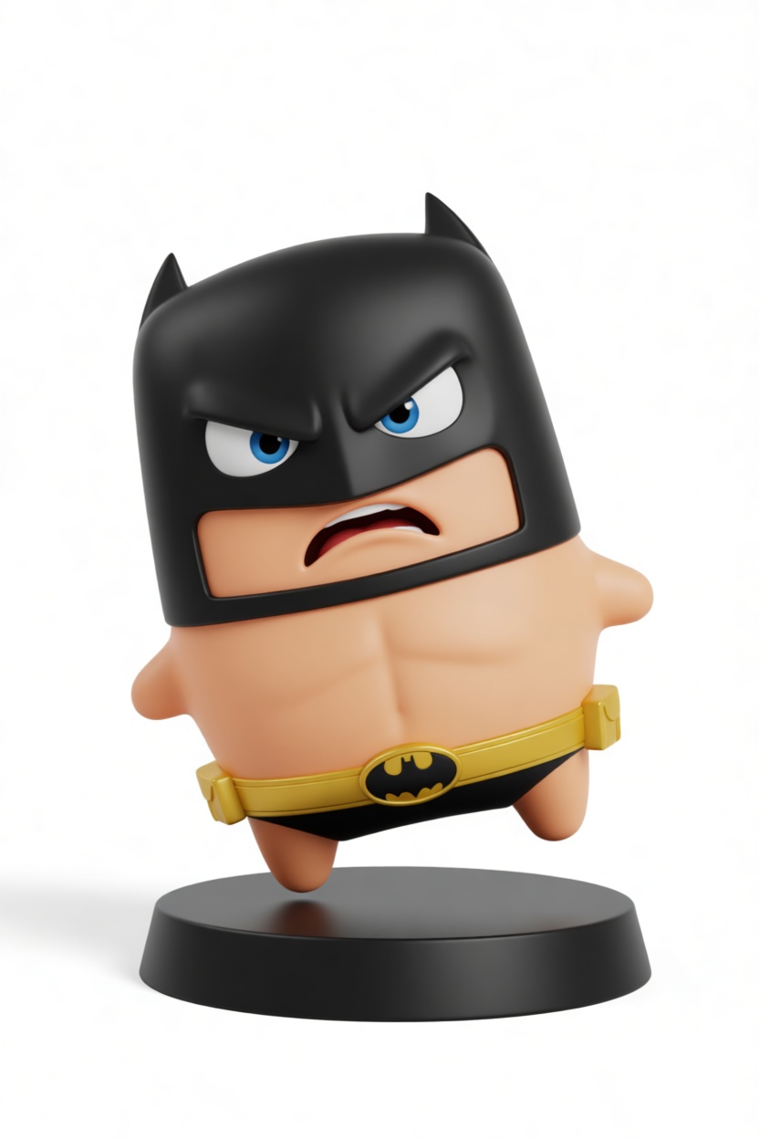 Chibi Batman Figurine free 3D printable STL