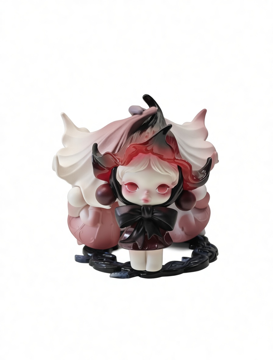Red Horn Fairy Figurine free 3D printable STL