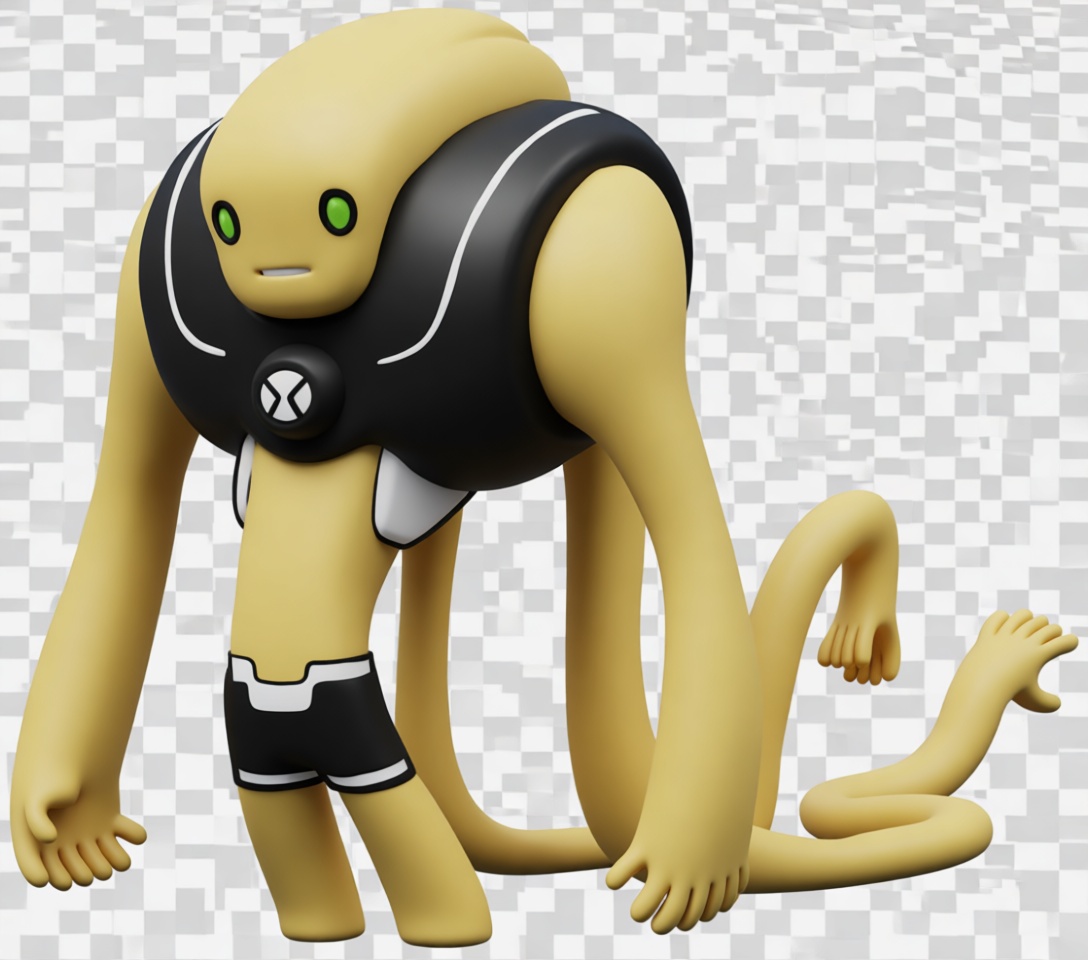 Goop Alien Figurine free 3D printable STL