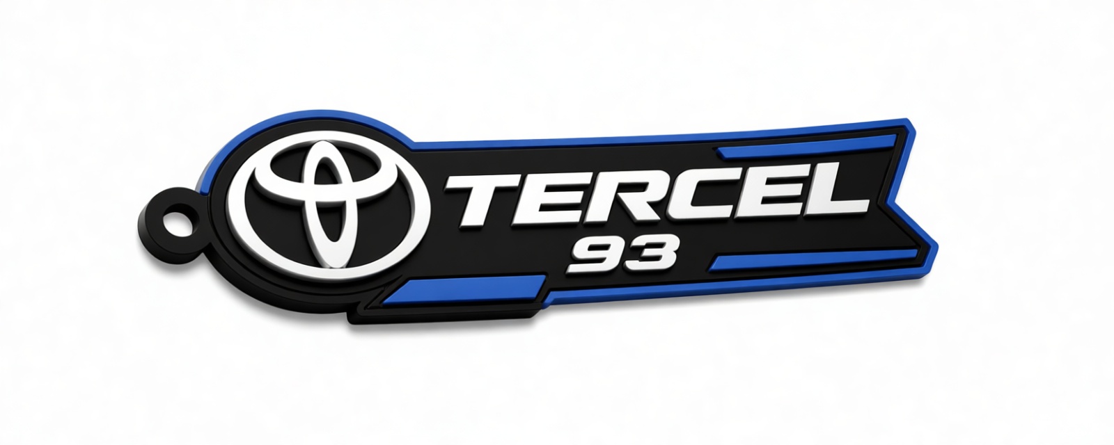 Toyota Tercel 93 Keychain free 3D printable STL