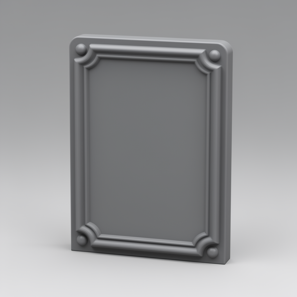 Decorative Plaque Sculpture free 3D printable STL