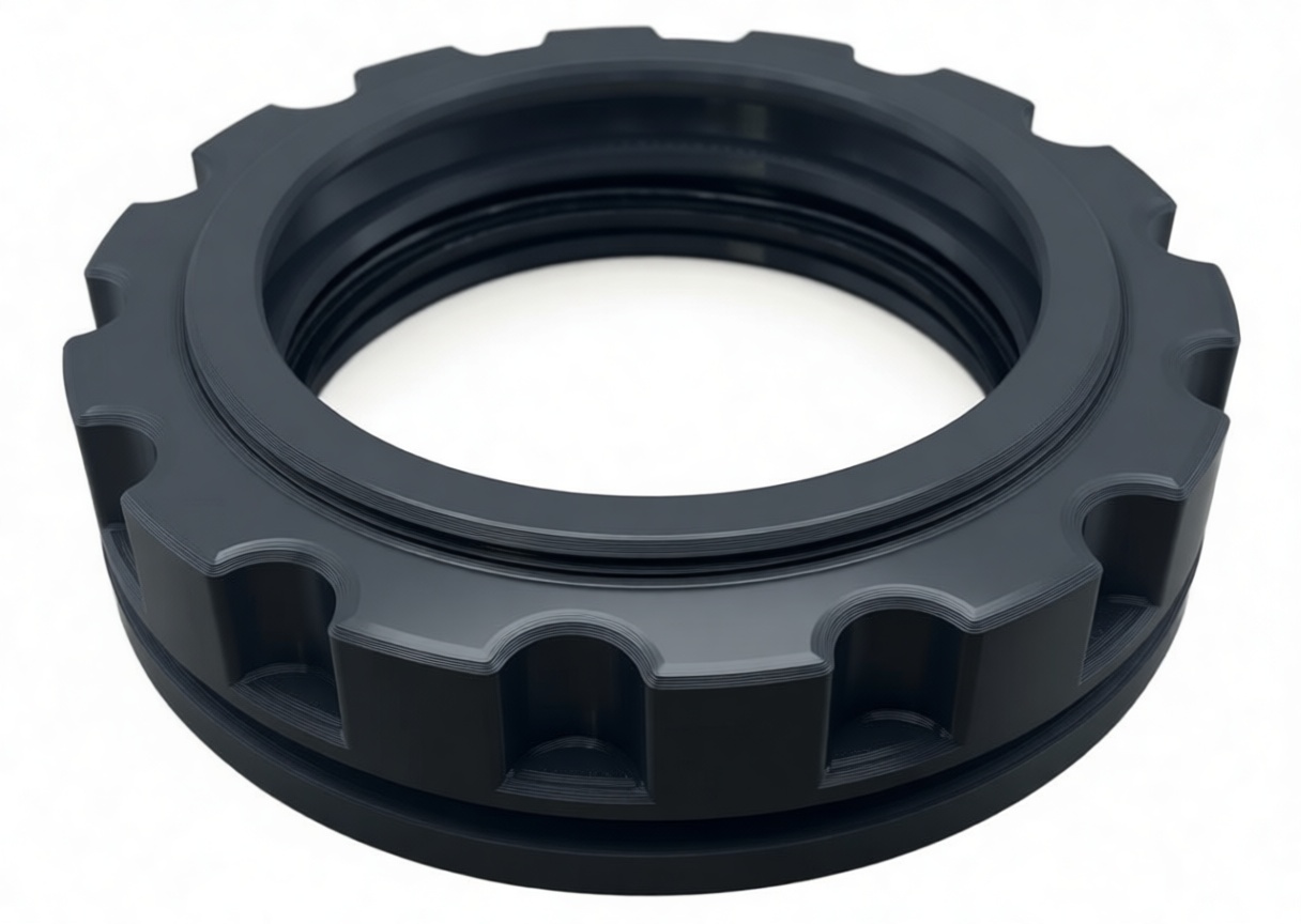 Threaded Gear Cap free 3D printable STL