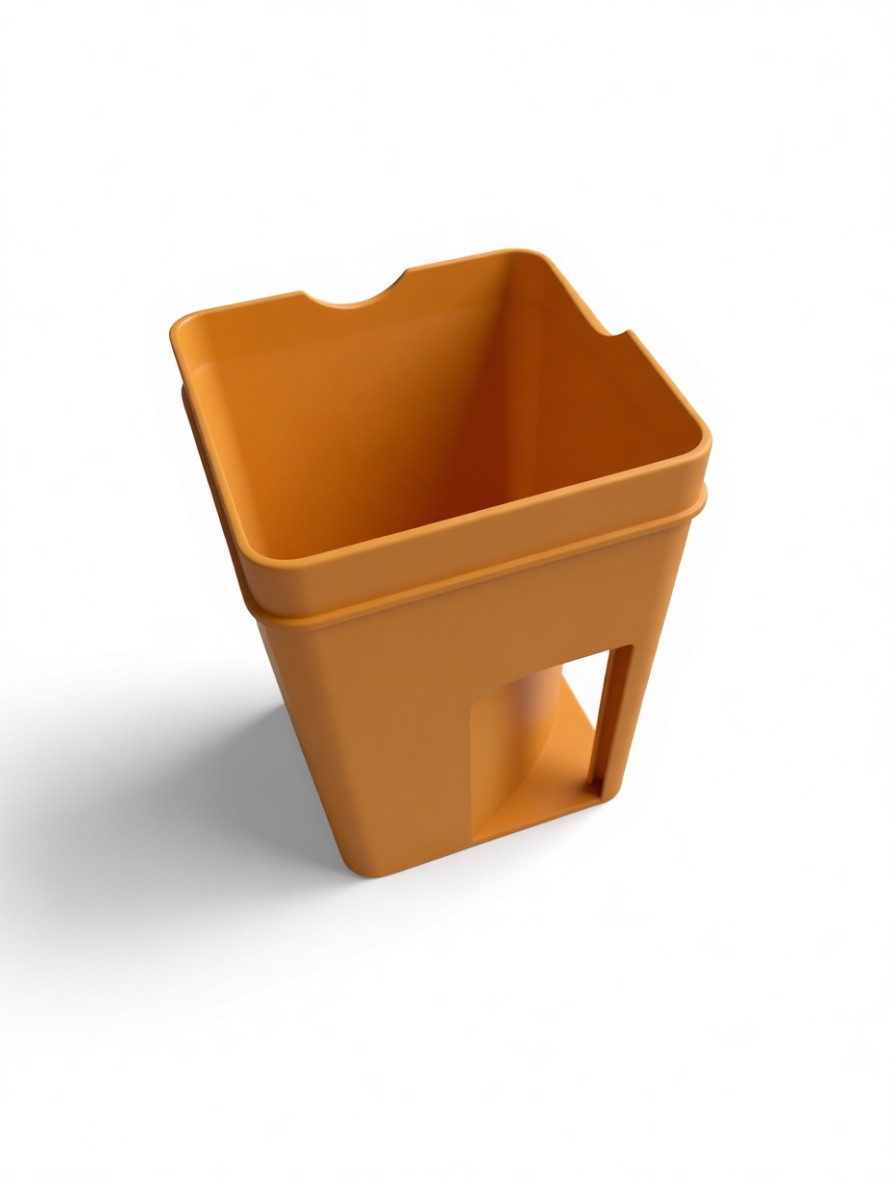 Square Coffee Knock Box free 3D printable STL