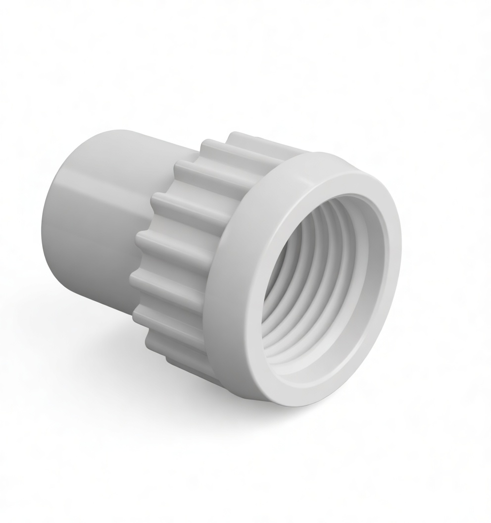 Threaded Knurled Nut free 3D printable STL