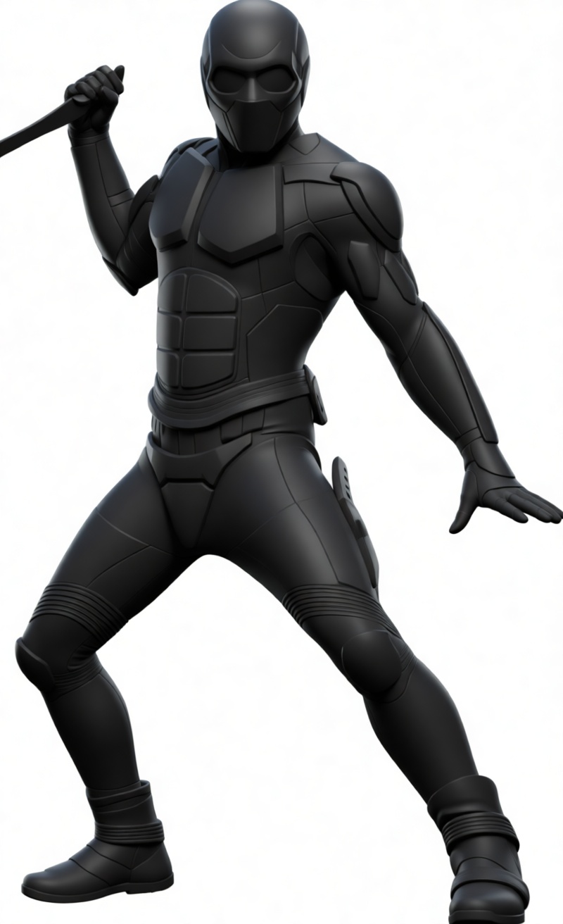 Snake Eyes Figurine free 3D printable STL