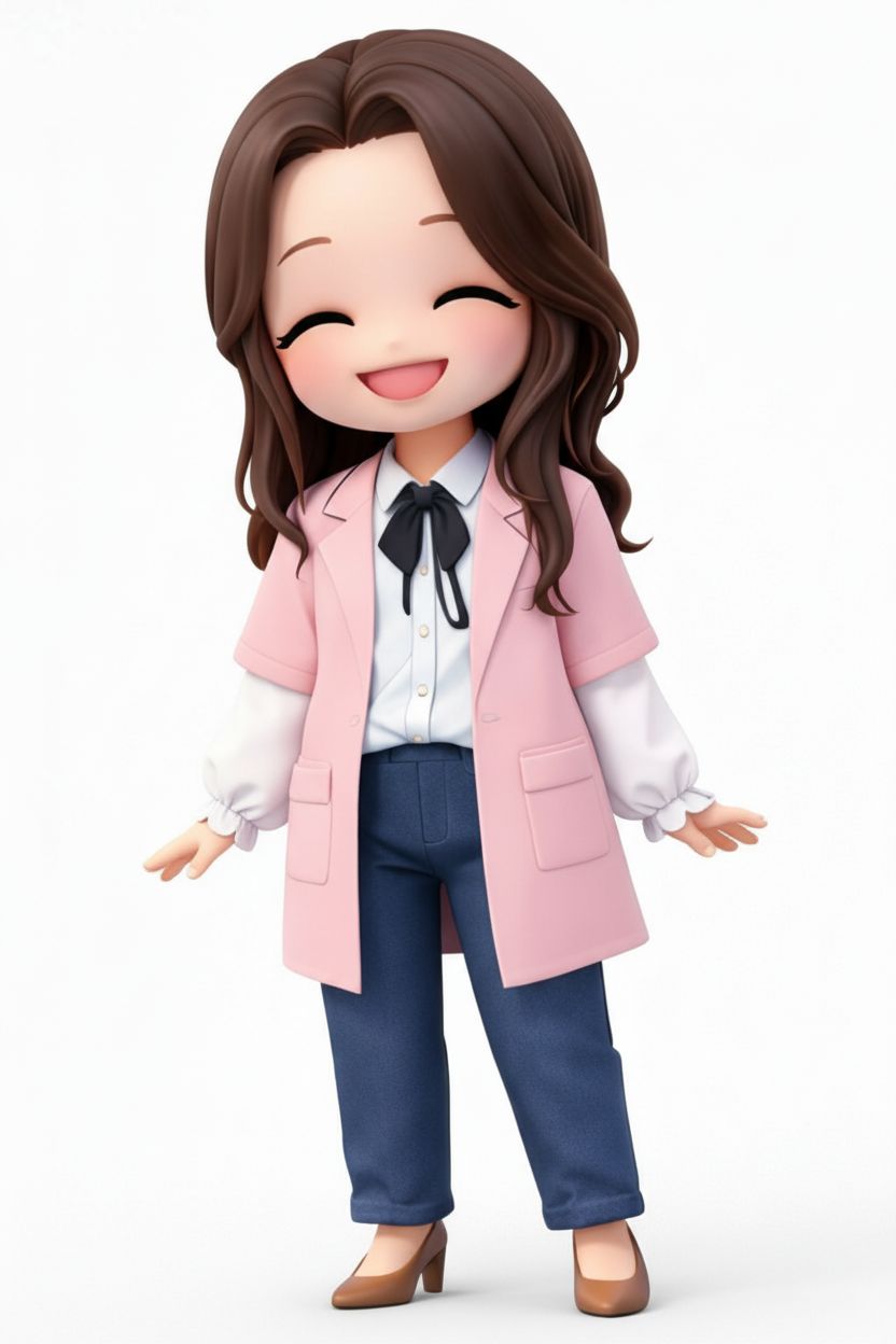Charming Cartoon Character free 3D printable STL