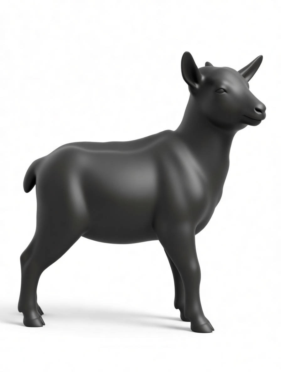Mountain Goat Figurine free 3D printable STL