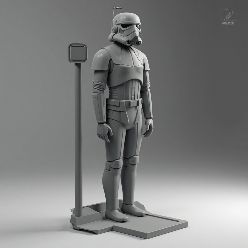 Star Wars Remote Stand free 3D printable STL