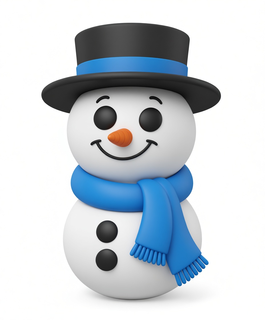Classic Snowman Figurine free 3D printable STL