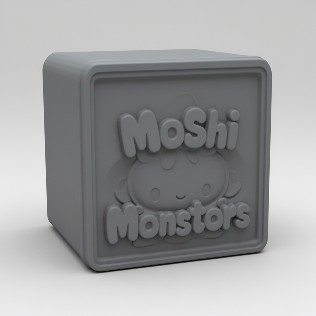 Moshi Monsters Storage Box free 3D printable STL