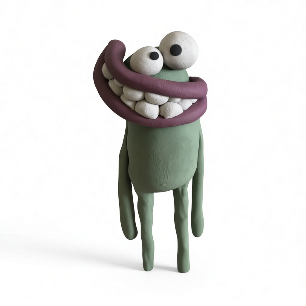 Goofy Monster Figurine free 3D printable STL