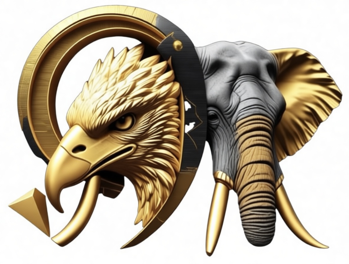 Eagle and Elephant Sculpture free 3D printable STL
