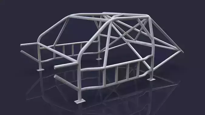 Roll Cage Frame Model free 3D printable STL