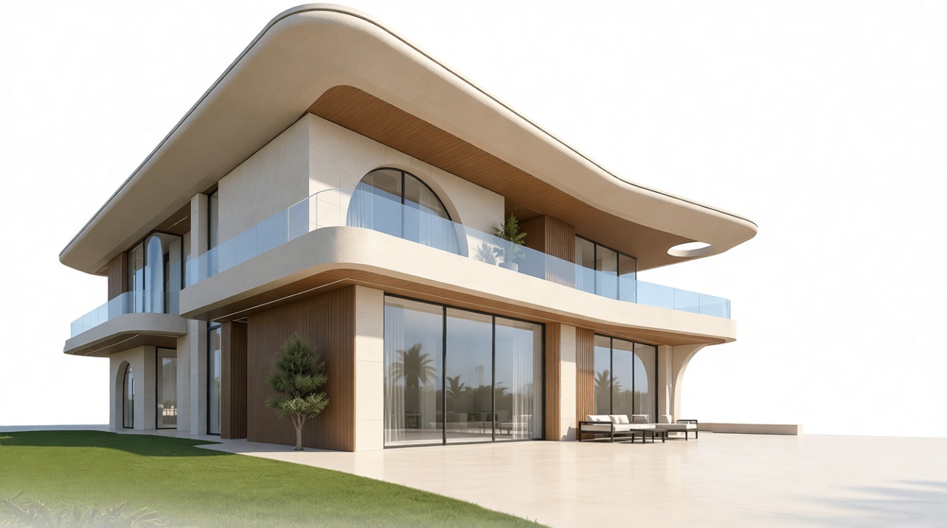 Modern Villa Model free 3D printable STL