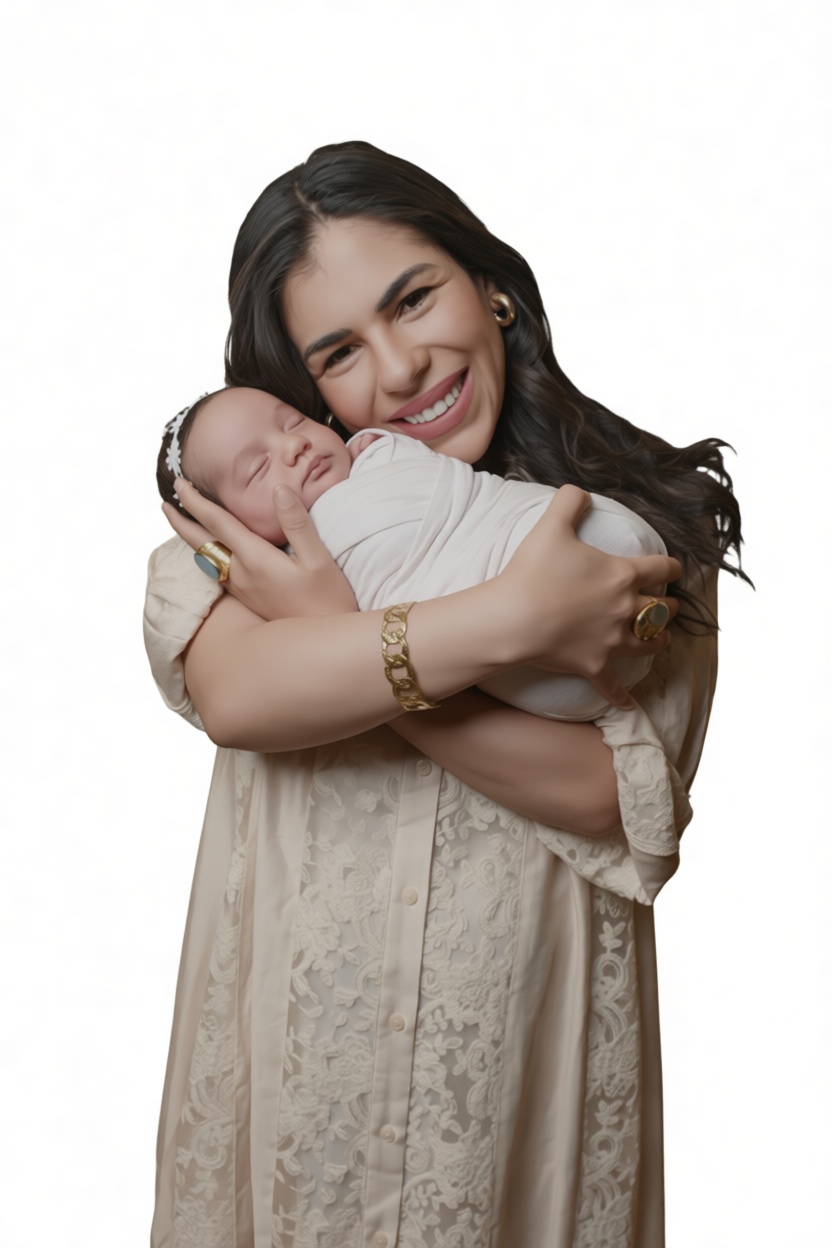 Mother and Baby Figurine free 3D printable STL