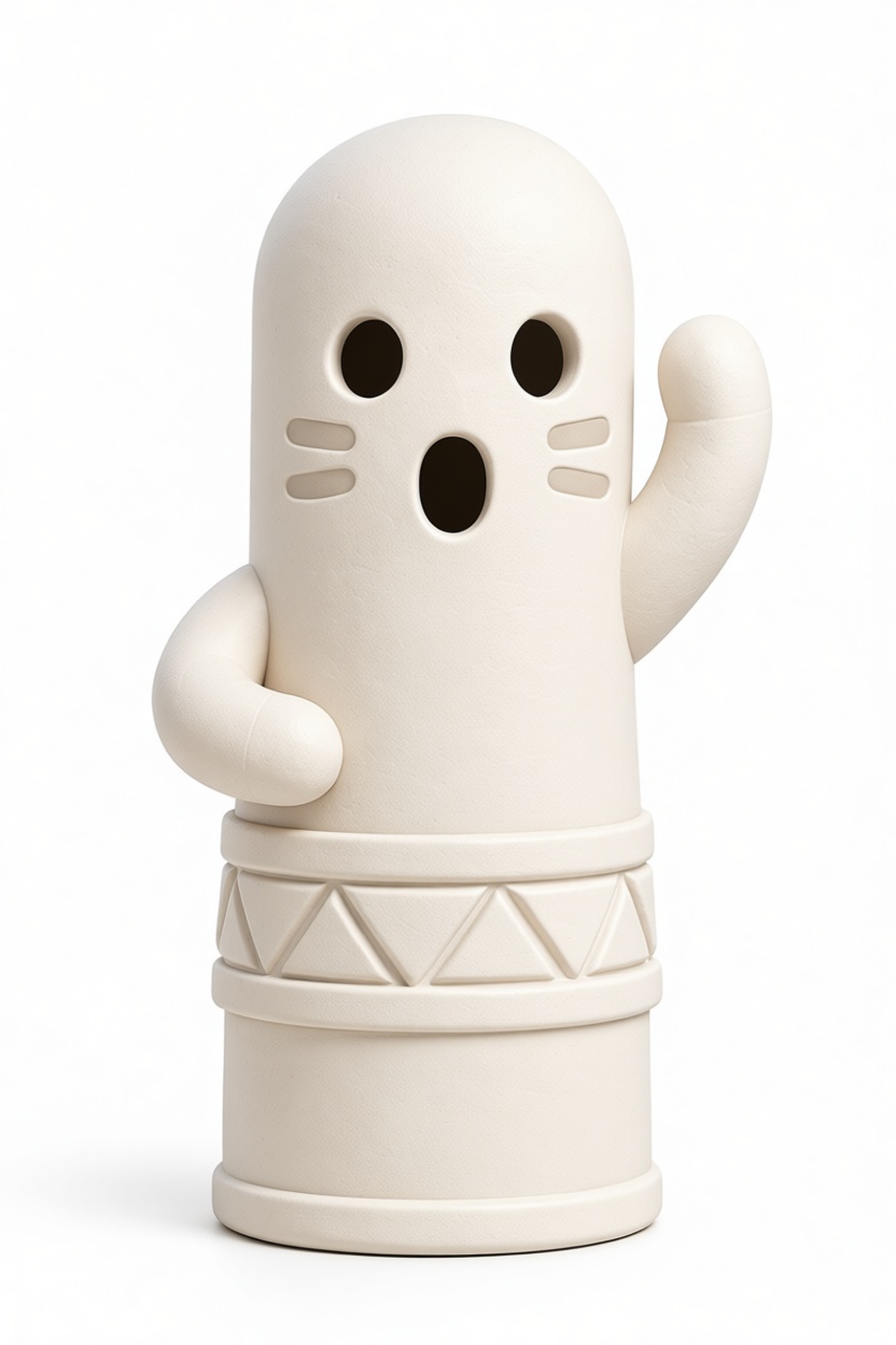 Mocchi Drum Figurine free 3D printable STL