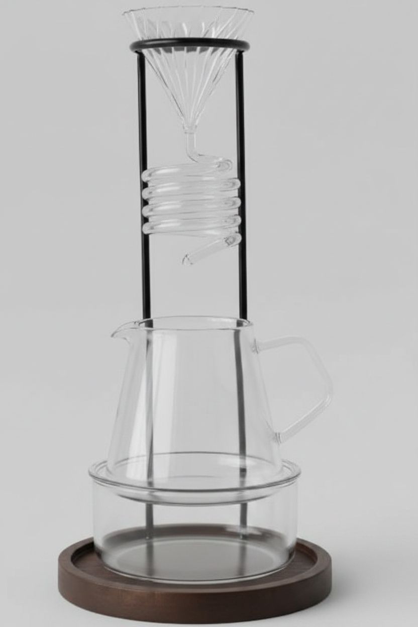 Glass Cold Brew Coffee Maker free 3D printable STL