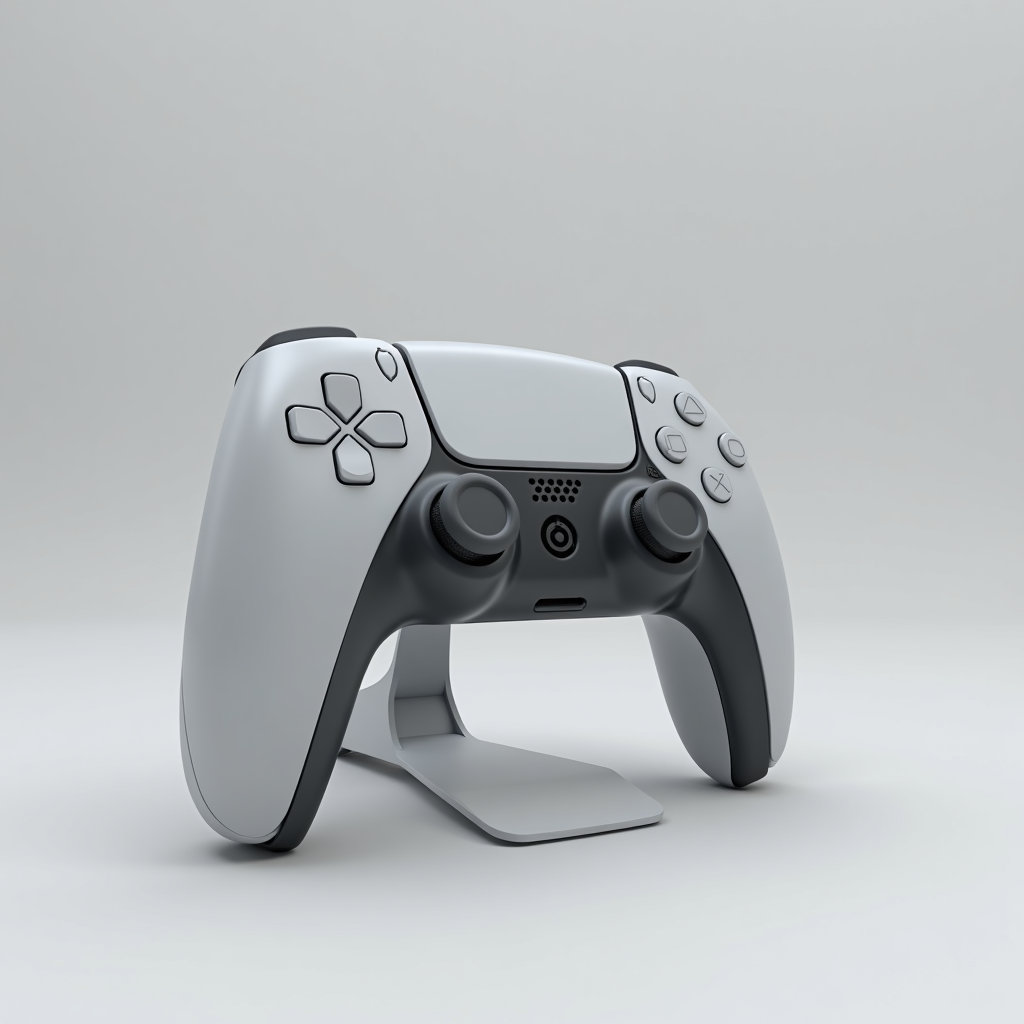 PS5 Controller Stand free 3D printable STL