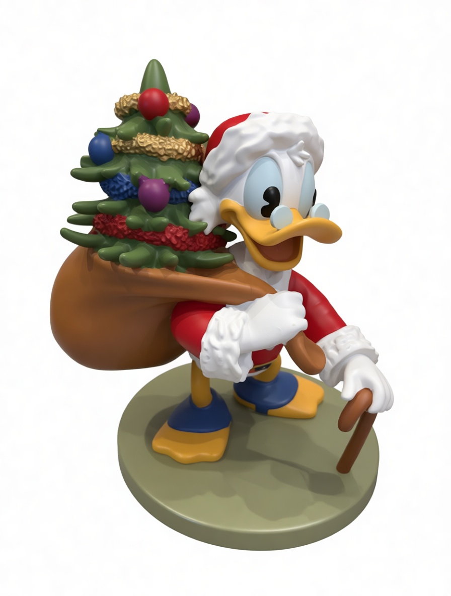 Donald Duck Figurine free 3D printable STL