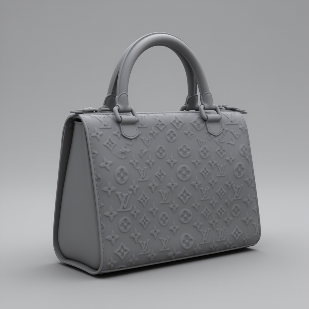 Louis Vuitton Makeup Pallet Bag free 3D printable STL