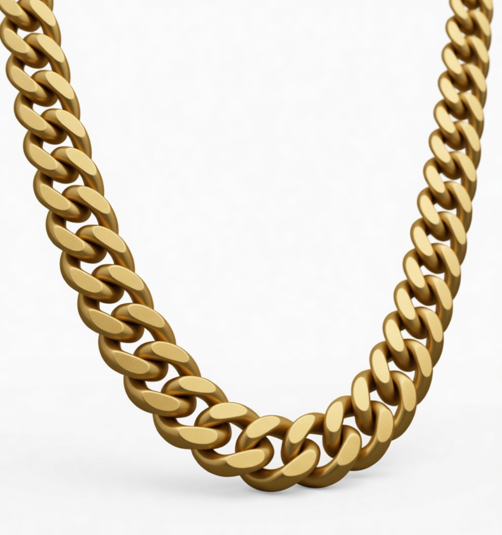 Cuban Link Chain Model free 3D printable STL