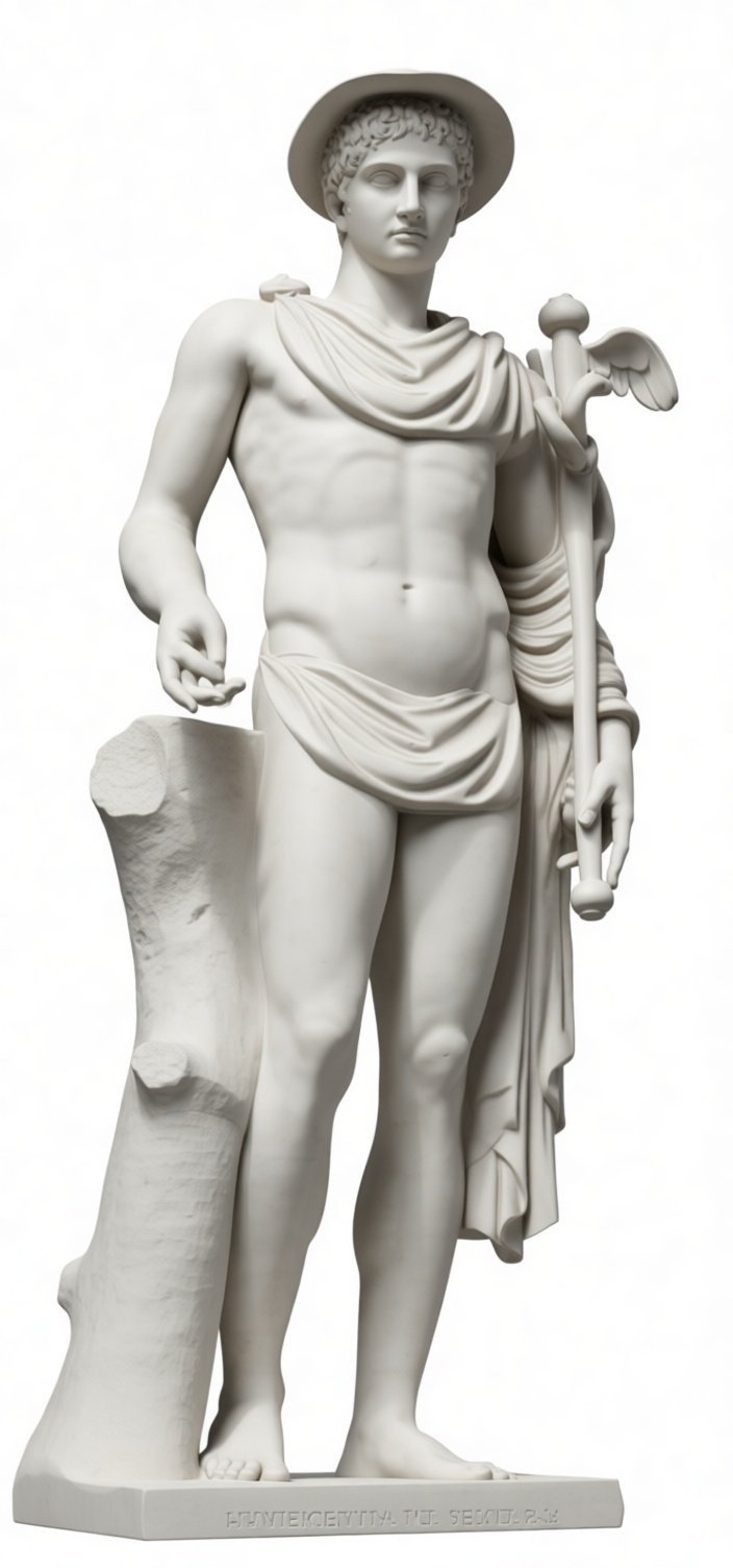 Hermes Statue free 3D printable STL
