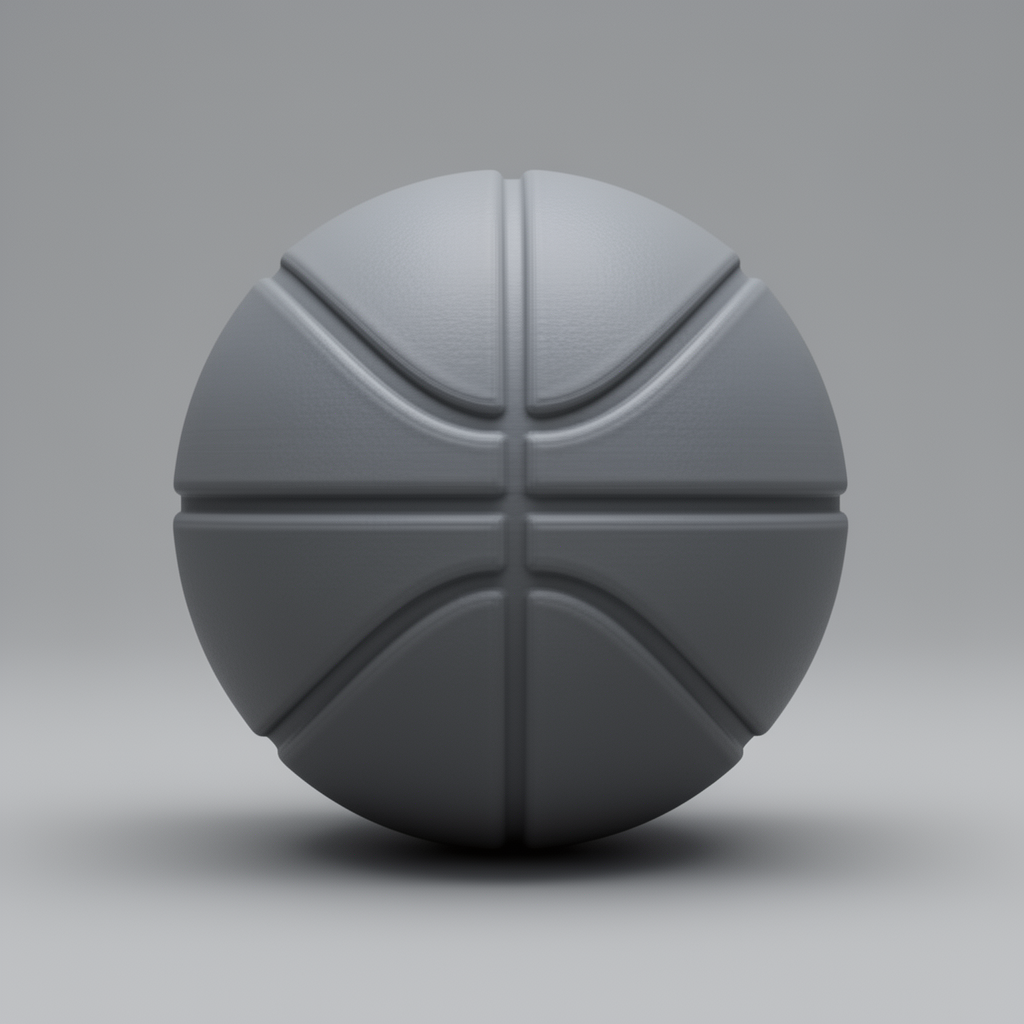 Basketball Sport Ball free 3D printable STL