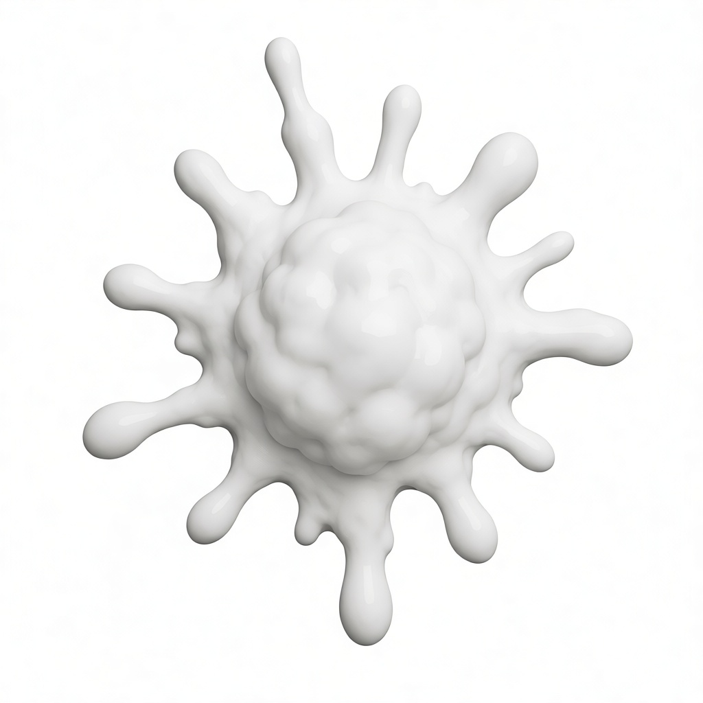 Milk Splash Model free 3D printable STL