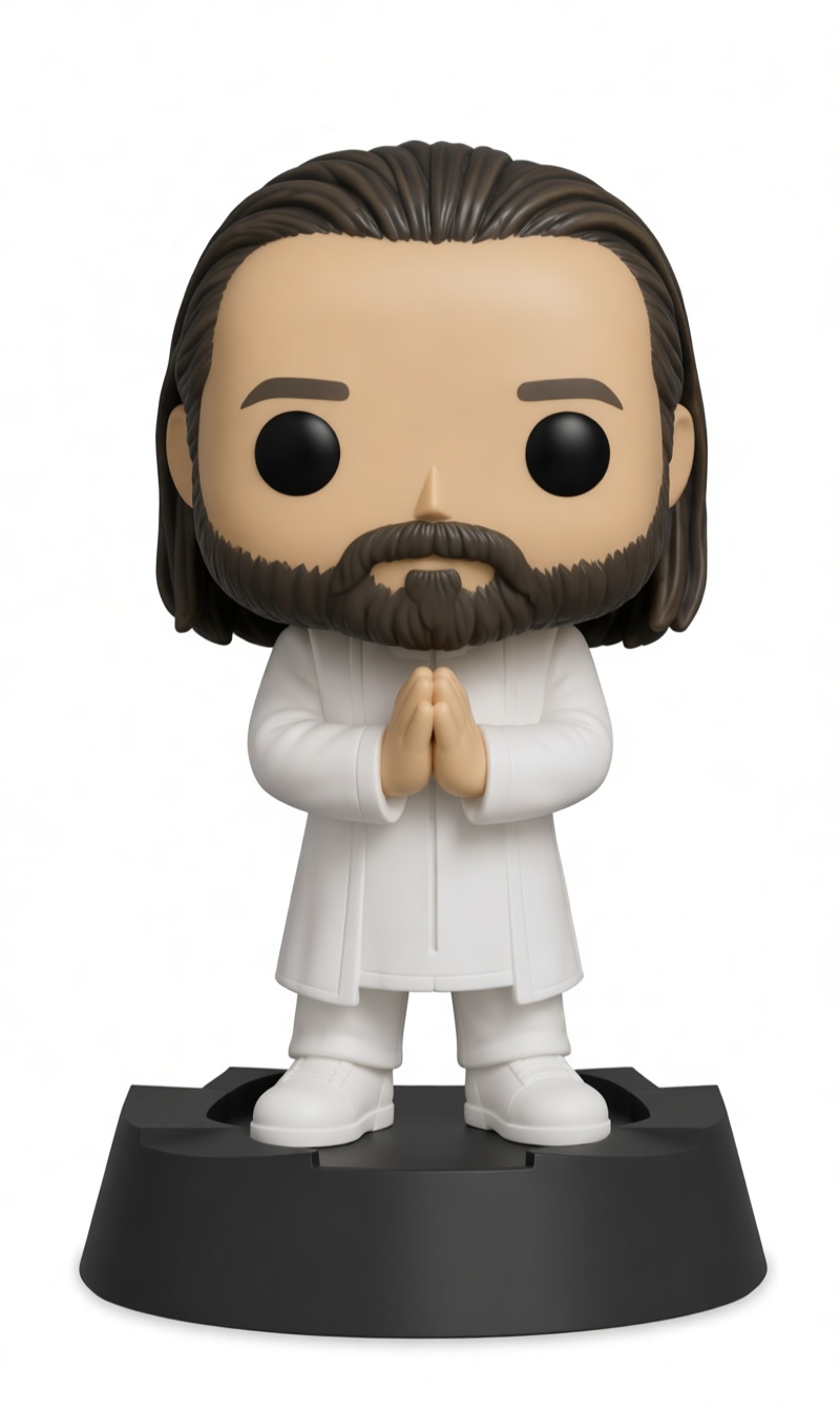 Jesus Funko Pop Figurine free 3D printable STL