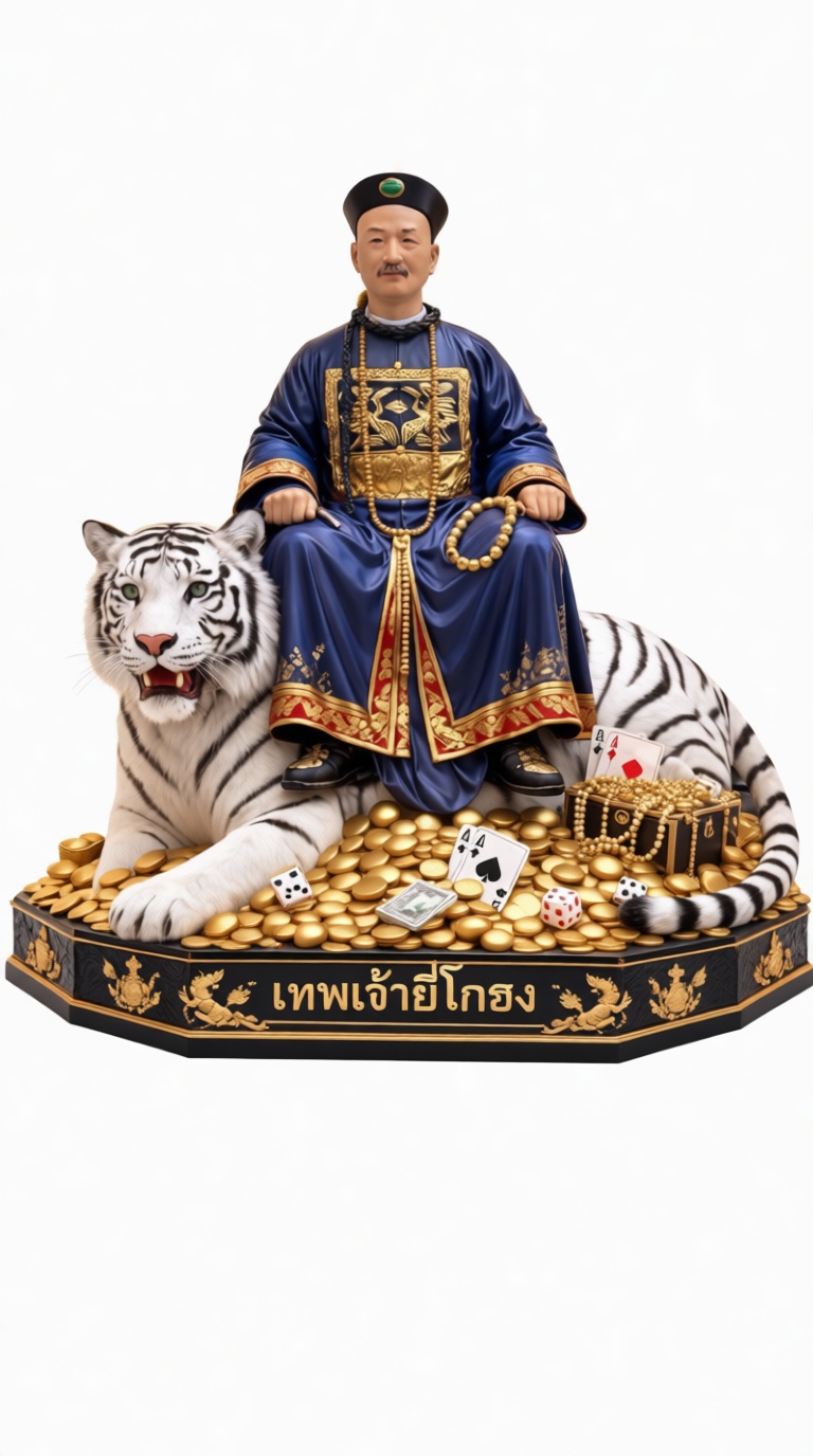 Chinese Wealth God Figurine free 3D printable STL