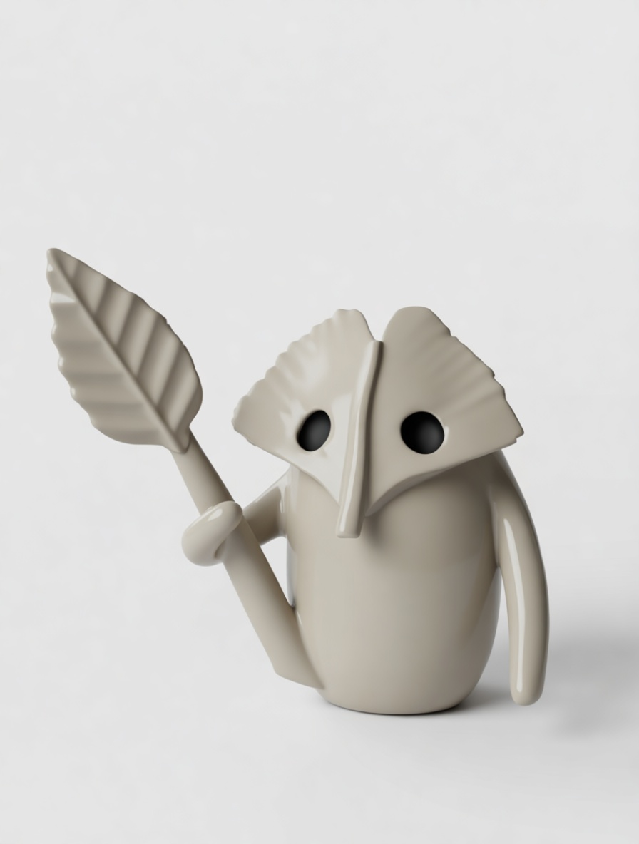 Leaf Mask Figure free 3D printable STL