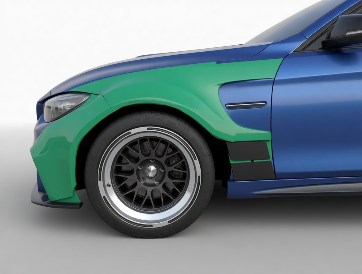 BMW M3 F80 Front Fender free 3D printable STL