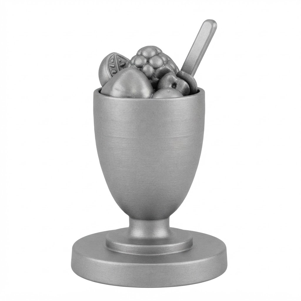 Fruit Salad Dessert Model free 3D printable STL