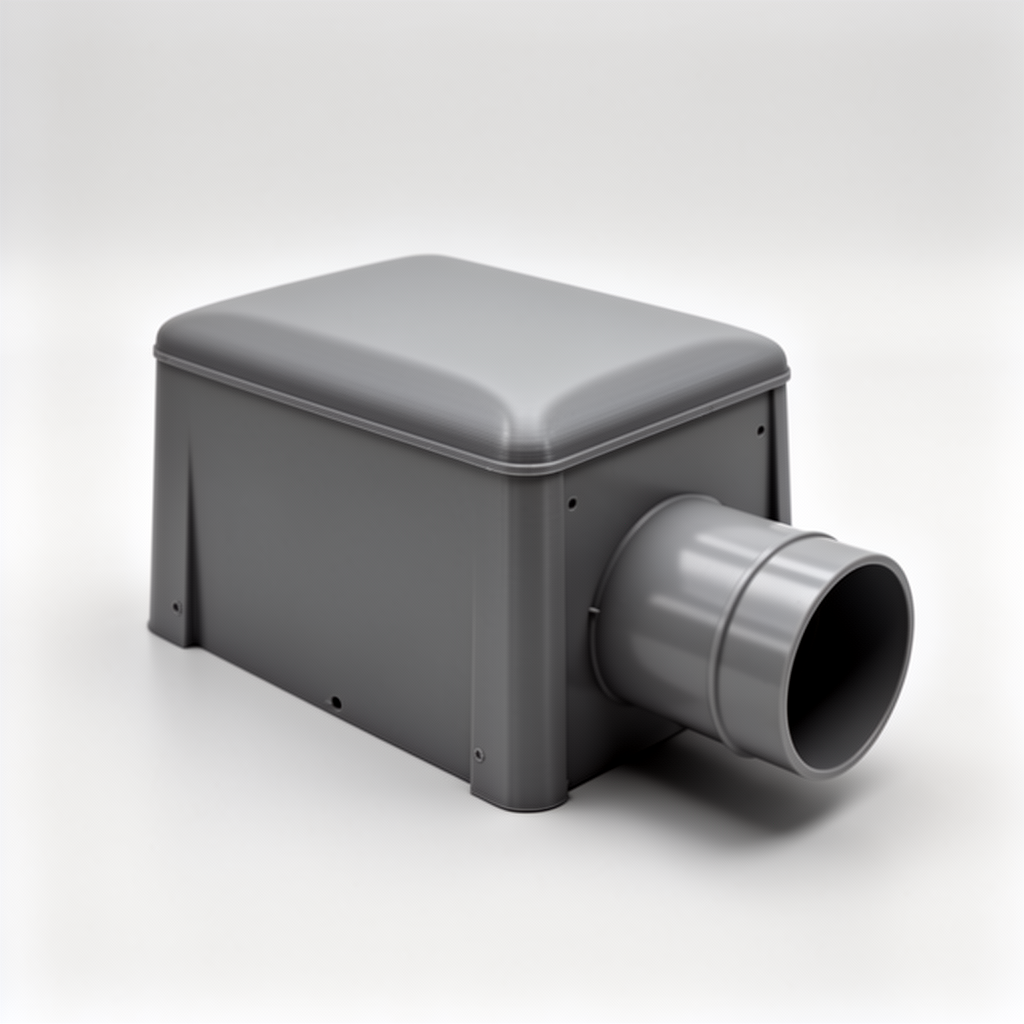 6x14 Floor Register Plenum free 3D printable STL