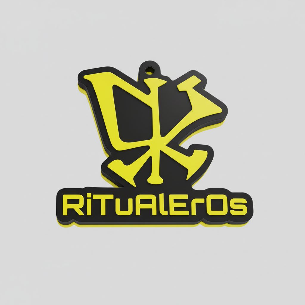 Stylish 3D Logo Design free 3D printable STL