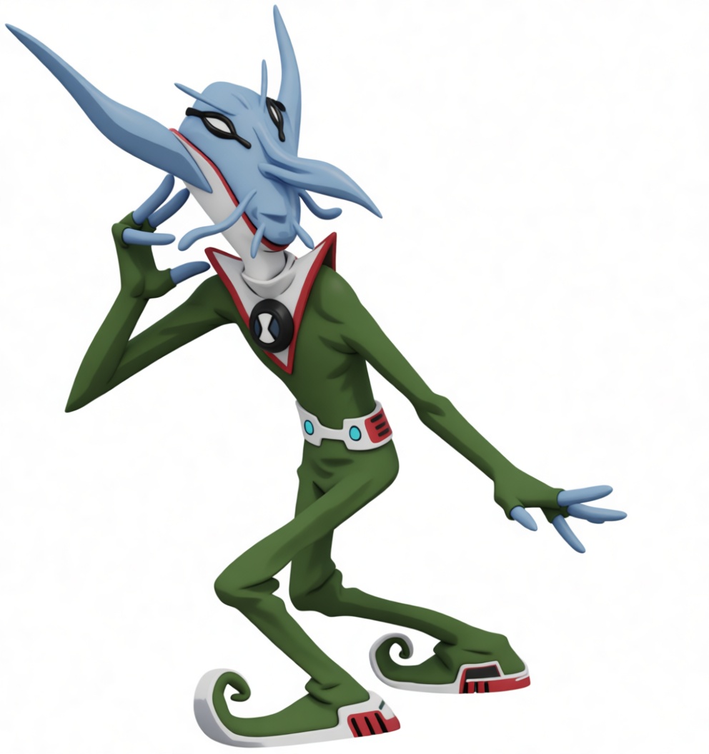 Goop Alien Figurine free 3D printable STL