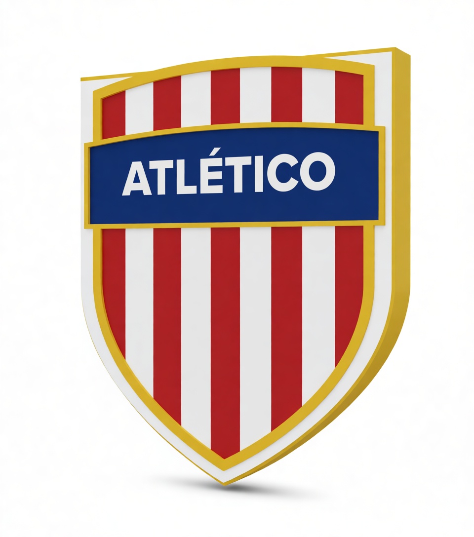 Atlético Shield Emblem free 3D printable STL