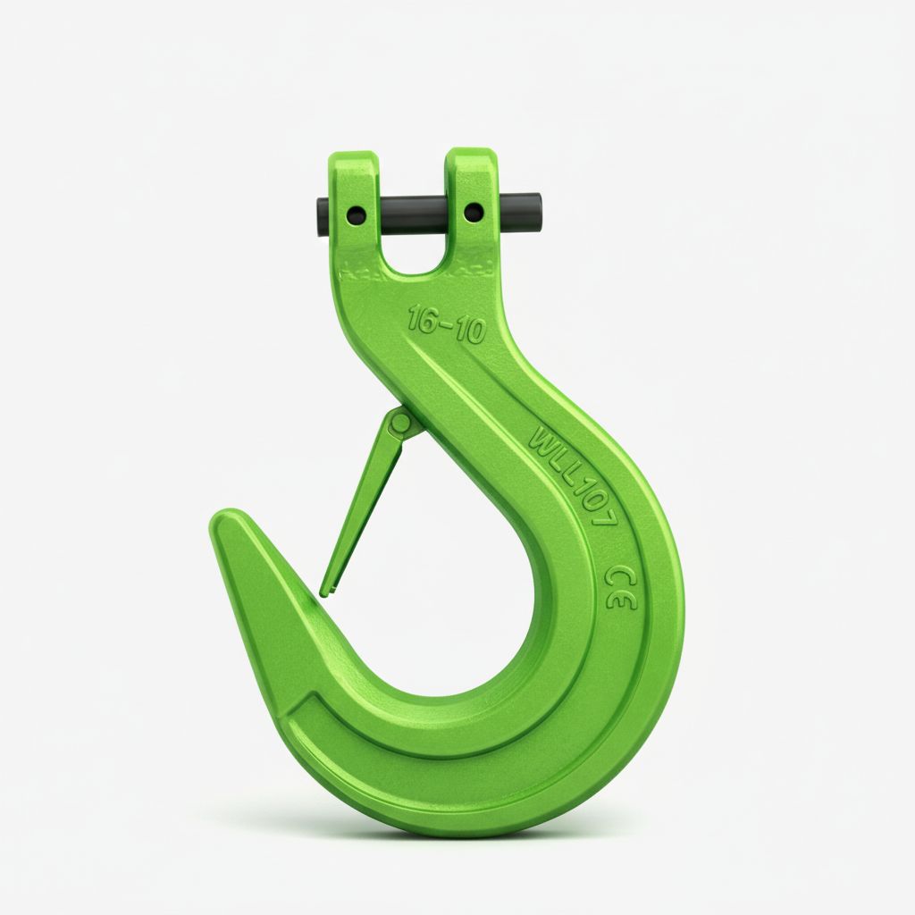 Green Crane Hook free 3D printable STL