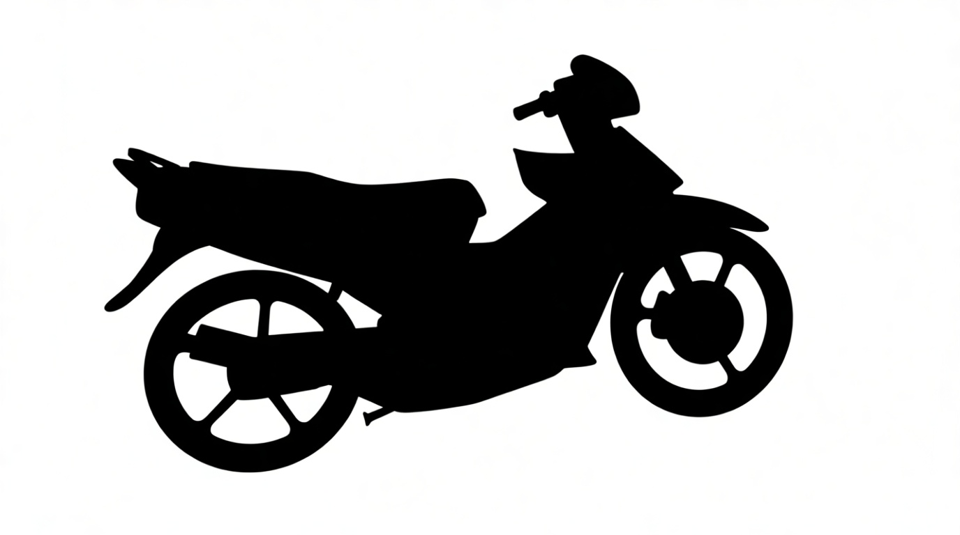 Honda Wave Motorcycle Model free 3D printable STL