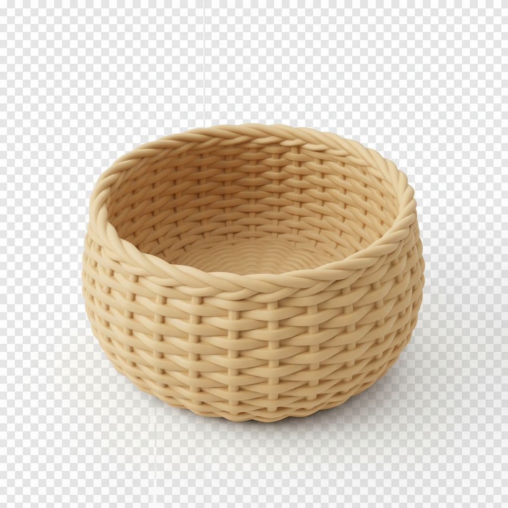 Woven Basket Model free 3D printable STL