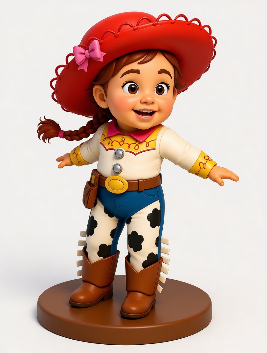 Jessie Figurine free 3D printable STL