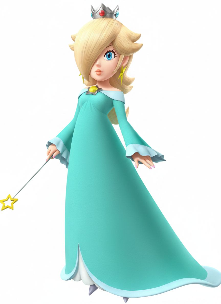Rosalina Figurine free 3D printable STL