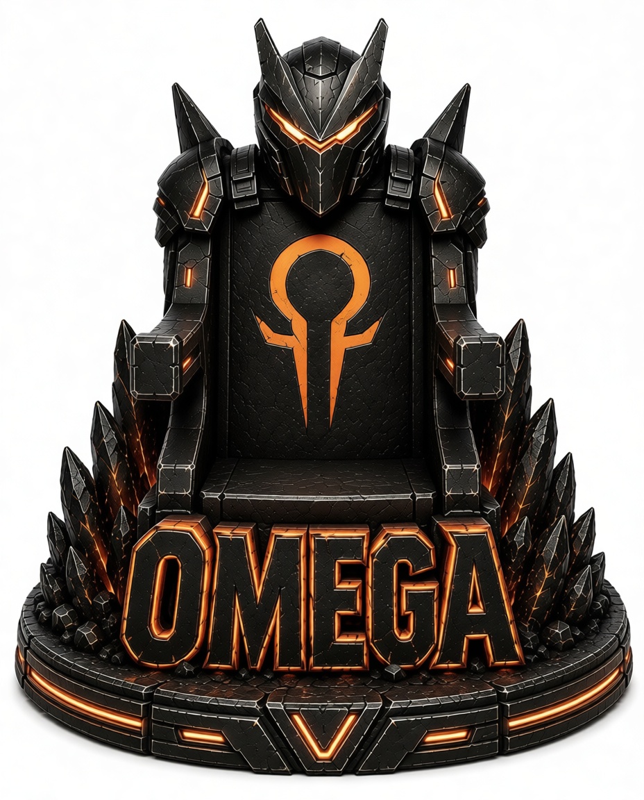 Omega Throne Model free 3D printable STL